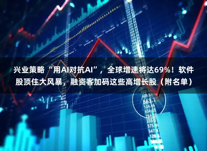 兴业策略 “用AI对抗AI”，全球增速将达69%！软件股顶住大风暴，融资客加码这些高增长股（附名单）